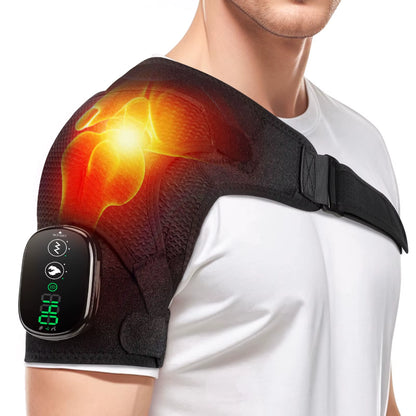 Electric Heating Shoulder Brace Massage Support Belt