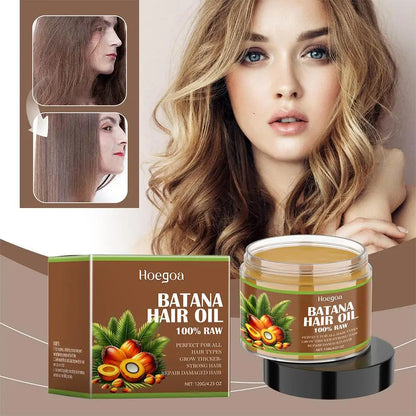 Anti-Loss Hair Oil Organic Batana Oil Natural Treatment for Scaple,Strengthen Hair Roots Fluffy Moisturizing for Hair Care Serum