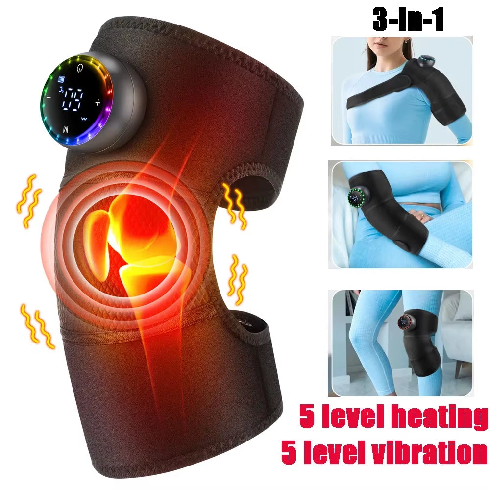 Electric Heating Shoulder Brace Massage Support Belt