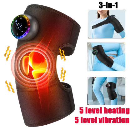 Electric Heating Shoulder Brace Massage Support Belt